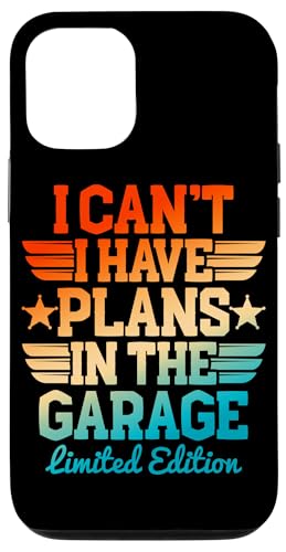 Ich kann nicht, ich habe Pläne in der Garage, Automechaniker zum Vatertag Hülle für iPhone 12/12 Pro Ich kann nicht, ich habe Pläne in der Garage, Automechaniker zum Vatertag Hülle für iPhone 12/12 Pro von Funny Fathers Day Garage Car Mechanics Husband Co.