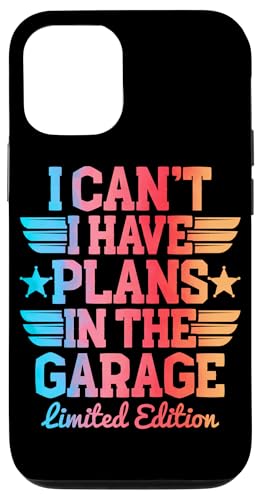 Ich kann nicht, ich habe Pläne in der Garage, Automechaniker zum Vatertag Hülle für iPhone 12/12 Pro Ich kann nicht, ich habe Pläne in der Garage, Automechaniker zum Vatertag Hülle für iPhone 12/12 Pro von Funny Fathers Day Garage Car Mechanics Husband Co.