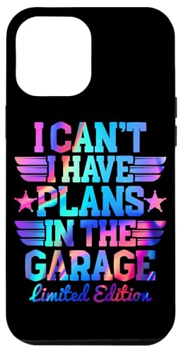 Ich kann nicht, ich habe Pläne in der Garage, Automechaniker zum Vatertag Hülle für iPhone 12 Pro Max Ich kann nicht, ich habe Pläne in der Garage, Automechaniker zum Vatertag Hülle für iPhone 12 Pro Max von Funny Fathers Day Garage Car Mechanics Husband Co.