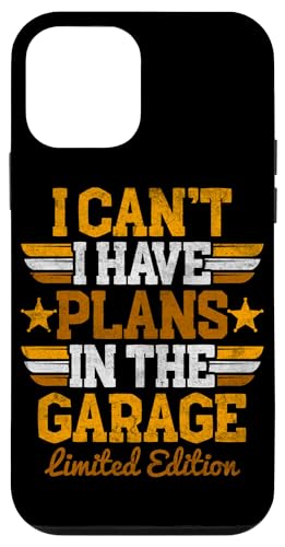 Ich kann nicht, ich habe Pläne in der Garage, Automechaniker zum Vatertag Hülle für iPhone 12 mini Ich kann nicht, ich habe Pläne in der Garage, Automechaniker zum Vatertag Hülle für iPhone 12 mini von Funny Fathers Day Garage Car Mechanics Husband Co.