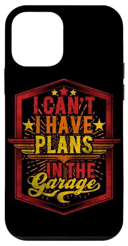 Ich kann nicht, ich habe Pläne in der Garage, Automechaniker zum Vatertag Hülle für iPhone 12 mini Ich kann nicht, ich habe Pläne in der Garage, Automechaniker zum Vatertag Hülle für iPhone 12 mini von Funny Fathers Day Garage Car Mechanics Husband Co.