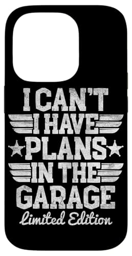 Ich kann nicht, ich habe Pläne in der Garage, Automechaniker zum Vatertag Hülle für iPhone 14 Pro Ich kann nicht, ich habe Pläne in der Garage, Automechaniker zum Vatertag Hülle für iPhone 14 Pro von Funny Fathers Day Garage Car Mechanics Husband Co.