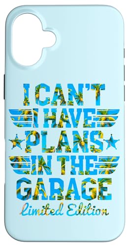 Ich kann nicht, ich habe Pläne in der Garage, Automechaniker zum Vatertag Hülle für iPhone 16 Plus Ich kann nicht, ich habe Pläne in der Garage, Automechaniker zum Vatertag Hülle für iPhone 16 Plus von Funny Fathers Day Garage Car Mechanics Husband Co.