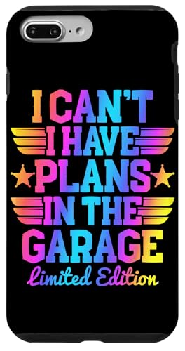 Ich kann nicht, ich habe Pläne in der Garage, Automechaniker zum Vatertag Hülle für iPhone 7 Plus/8 Plus Ich kann nicht, ich habe Pläne in der Garage, Automechaniker zum Vatertag Hülle für iPhone 7 Plus/8 Plus von Funny Fathers Day Garage Car Mechanics Husband Co.