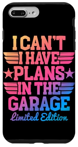 Ich kann nicht, ich habe Pläne in der Garage, Automechaniker zum Vatertag Hülle für iPhone 7 Plus/8 Plus Ich kann nicht, ich habe Pläne in der Garage, Automechaniker zum Vatertag Hülle für iPhone 7 Plus/8 Plus von Funny Fathers Day Garage Car Mechanics Husband Co.