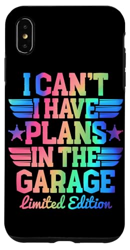 Ich kann nicht, ich habe Pläne in der Garage, Automechaniker zum Vatertag Hülle für iPhone XS Max Ich kann nicht, ich habe Pläne in der Garage, Automechaniker zum Vatertag Hülle für iPhone XS Max von Funny Fathers Day Garage Car Mechanics Husband Co.