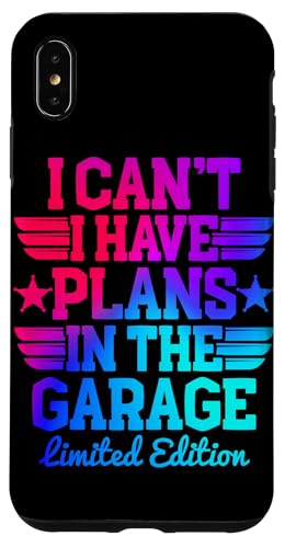 Ich kann nicht, ich habe Pläne in der Garage, Automechaniker zum Vatertag Hülle für iPhone XS Max Ich kann nicht, ich habe Pläne in der Garage, Automechaniker zum Vatertag Hülle für iPhone XS Max von Funny Fathers Day Garage Car Mechanics Husband Co.