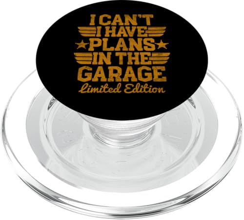 Ich kann nicht, ich habe Pläne in der Garage, Automechaniker zum Vatertag PopSockets PopGrip für MagSafe Ich kann nicht, ich habe Pläne in der Garage, Automechaniker zum Vatertag PopSockets PopGrip für MagSafe von Funny Fathers Day Garage Car Mechanics Husband Co.