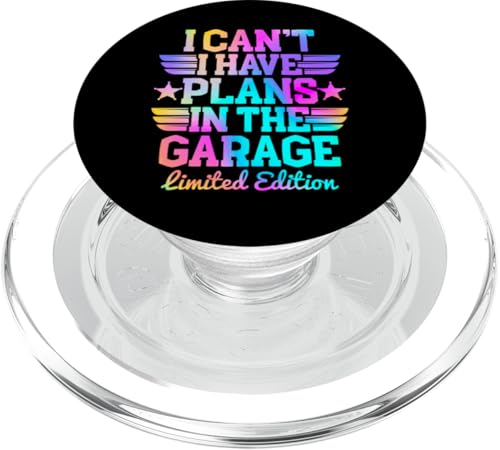 Ich kann nicht, ich habe Pläne in der Garage, Automechaniker zum Vatertag PopSockets PopGrip für MagSafe Ich kann nicht, ich habe Pläne in der Garage, Automechaniker zum Vatertag PopSockets PopGrip für MagSafe von Funny Fathers Day Garage Car Mechanics Husband Co.