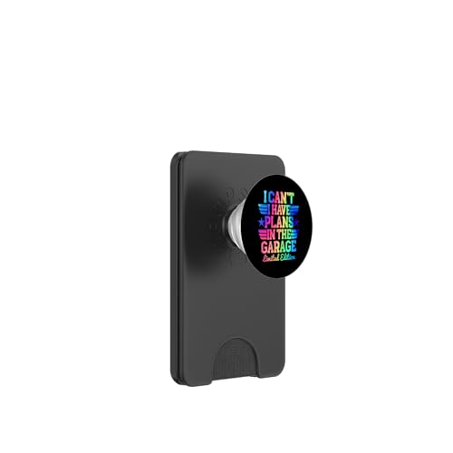 Ich kann nicht, ich habe Pläne in der Garage, Automechaniker zum Vatertag PopSockets PopWallet für MagSafe Ich kann nicht, ich habe Pläne in der Garage, Automechaniker zum Vatertag PopSockets PopWallet für MagSafe von Funny Fathers Day Garage Car Mechanics Husband Co.