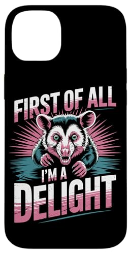 First Of All I'm A Delight Opossum First Of All I'm A Delight Hülle für iPhone 14 Plus First Of All I'm A Delight Opossum First Of All I'm A Delight Hülle für iPhone 14 Plus von Funny First Of All Im A Delight Gifts
