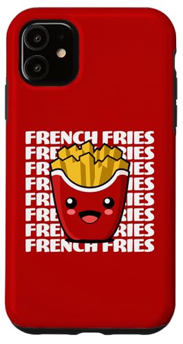 Süßer Pommes-Frites-Charakter. Köstliche Fast-Food-Pommes. Hülle für iPhone 11 Süßer Pommes-Frites-Charakter. Köstliche Fast-Food-Pommes. Hülle für iPhone 11 von Funny Food Pun Wordplay Cute and Adorable Food