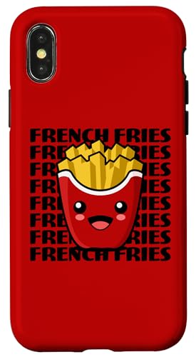 Süßer Pommes-Frites-Charakter. Köstliche Fast-Food-Pommes. Hülle für iPhone X/XS Süßer Pommes-Frites-Charakter. Köstliche Fast-Food-Pommes. Hülle für iPhone X/XS von Funny Food Pun Wordplay Cute and Adorable Food