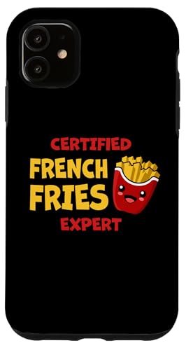 Zertifizierter Pommes-Experte für Fast Food-Liebhaber Pommes Frites Hülle für iPhone 11 Zertifizierter Pommes-Experte für Fast Food-Liebhaber Pommes Frites Hülle für iPhone 11 von Funny Food Pun Wordplay Cute and Adorable Food