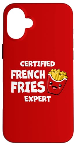 Zertifizierter Pommes-Experte für Fast Food-Liebhaber Pommes Frites Hülle für iPhone 16 Plus Zertifizierter Pommes-Experte für Fast Food-Liebhaber Pommes Frites Hülle für iPhone 16 Plus von Funny Food Pun Wordplay Cute and Adorable Food