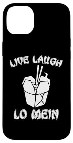 Live Laugh Lo Mein T-Shirt Lustig Spruch Nudeln Chinesisches Essen Hülle für iPhone 14 Plus von Funny Food Shirt & Funny Food T-Shirts