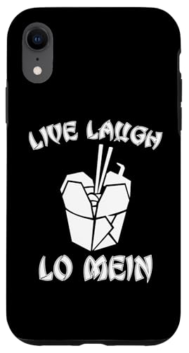 Live Laugh Lo Mein T-Shirt Lustig Spruch Nudeln Chinesisches Essen Hülle für iPhone XR Live Laugh Lo Mein T-Shirt Lustig Spruch Nudeln Chinesisches Essen Hülle für iPhone XR von Funny Food Shirt & Funny Food T-Shirts