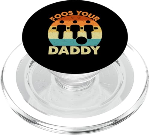 Food Your Daddy PopSockets PopGrip für MagSafe von Funny Foosball Player Soccer Joke