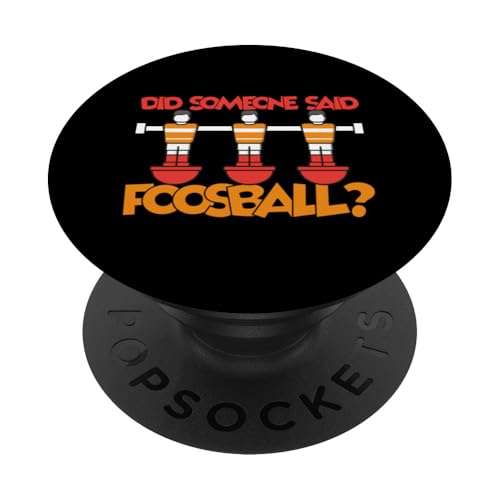 Hat jemand Foosball gesagt? PopSockets Klebender PopGrip von Funny Foosball Player Soccer Joke