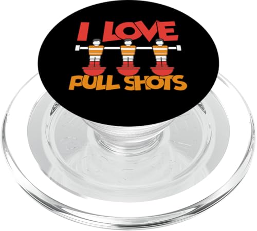 Ich liebe Pull Shots PopSockets PopGrip für MagSafe Ich liebe Pull Shots PopSockets PopGrip für MagSafe von Funny Foosball Player Soccer Joke