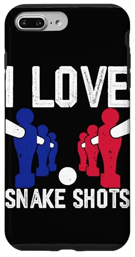 Ich liebe Snake Shots Hülle für iPhone 7 Plus/8 Plus Ich liebe Snake Shots Hülle für iPhone 7 Plus/8 Plus von Funny Foosball Player Soccer Joke