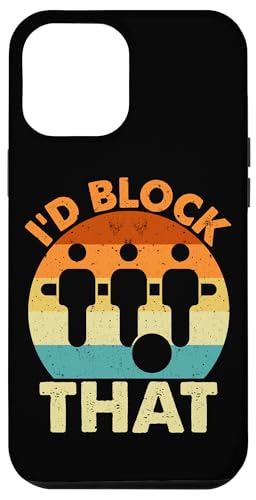 Ich würde das blockieren Hülle für iPhone 12 Pro Max Ich würde das blockieren Hülle für iPhone 12 Pro Max von Funny Foosball Player Soccer Joke