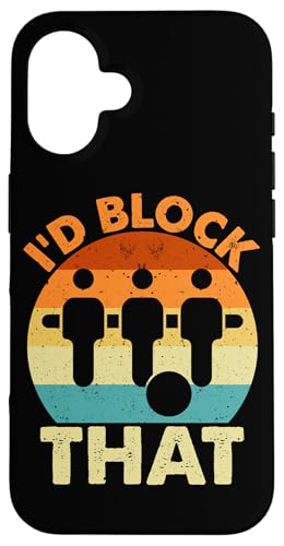 Ich würde das blockieren Hülle für iPhone 16 von Funny Foosball Player Soccer Joke