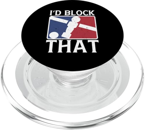Ich würde das blockieren PopSockets PopGrip für MagSafe Ich würde das blockieren PopSockets PopGrip für MagSafe von Funny Foosball Player Soccer Joke