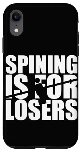 Spining ist für Verlierer Hülle für iPhone XR von Funny Foosball Player Soccer Joke
