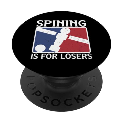 Spining ist für Verlierer PopSockets Klebender PopGrip Spining ist für Verlierer PopSockets Klebender PopGrip von Funny Foosball Player Soccer Joke