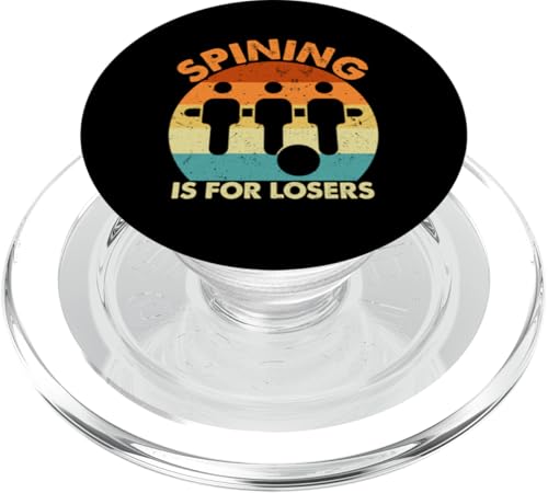 Spining ist für Verlierer PopSockets PopGrip für MagSafe Spining ist für Verlierer PopSockets PopGrip für MagSafe von Funny Foosball Player Soccer Joke