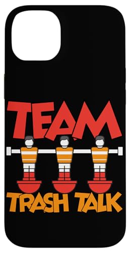 Team Trash Talk Hülle für iPhone 14 Plus Team Trash Talk Hülle für iPhone 14 Plus von Funny Foosball Player Soccer Joke