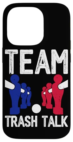 Team Trash Talk Hülle für iPhone 14 Pro von Funny Foosball Player Soccer Joke