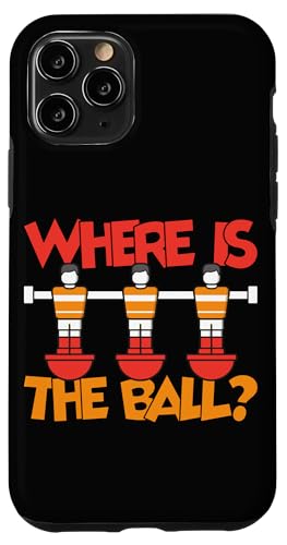 Wo ist der Ball? Hülle für iPhone 11 Pro Wo ist der Ball? Hülle für iPhone 11 Pro von Funny Foosball Player Soccer Joke