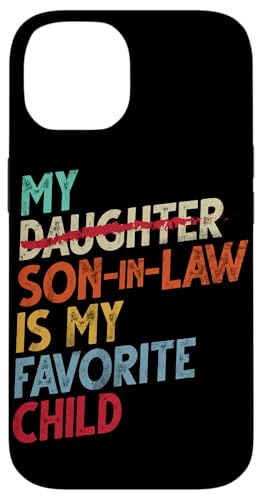 Mein Schwiegersohn ist mein Lieblingskind, das im Retro-Stil ersetzt wurde Hülle für iPhone 14 Mein Schwiegersohn ist mein Lieblingskind, das im Retro-Stil ersetzt wurde Hülle für iPhone 14 von Funny Gifts For Son In Law Graphic