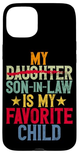 Mein Schwiegersohn ist mein Lieblingskind, das im Retro-Stil ersetzt wurde Hülle für iPhone 15 Plus Mein Schwiegersohn ist mein Lieblingskind, das im Retro-Stil ersetzt wurde Hülle für iPhone 15 Plus von Funny Gifts For Son In Law Graphic