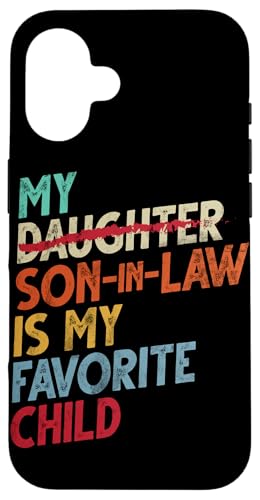 Mein Schwiegersohn ist mein Lieblingskind, das im Retro-Stil ersetzt wurde Hülle für iPhone 16 Mein Schwiegersohn ist mein Lieblingskind, das im Retro-Stil ersetzt wurde Hülle für iPhone 16 von Funny Gifts For Son In Law Graphic