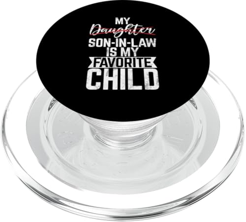 Mein Schwiegersohn ist mein Lieblingskind, das im Retro-Stil ersetzt wurde PopSockets PopGrip für MagSafe Mein Schwiegersohn ist mein Lieblingskind, das im Retro-Stil ersetzt wurde PopSockets PopGrip für MagSafe von Funny Gifts For Son In Law Graphic