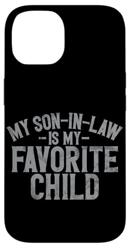 Mein Schwiegersohn ist mein Lieblingskind Familienhumor Retro Hülle für iPhone 14 Mein Schwiegersohn ist mein Lieblingskind Familienhumor Retro Hülle für iPhone 14 von Funny Gifts For Son In Law Graphic