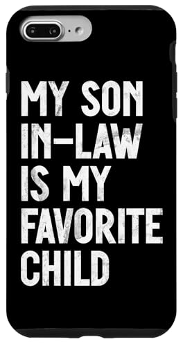 Mein Schwiegersohn ist mein Lieblingskind Familienhumor Retro Hülle für iPhone 7 Plus/8 Plus Mein Schwiegersohn ist mein Lieblingskind Familienhumor Retro Hülle für iPhone 7 Plus/8 Plus von Funny Gifts For Son In Law Graphic