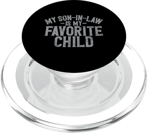 Mein Schwiegersohn ist mein Lieblingskind Familienhumor Retro PopSockets PopGrip für MagSafe Mein Schwiegersohn ist mein Lieblingskind Familienhumor Retro PopSockets PopGrip für MagSafe von Funny Gifts For Son In Law Graphic