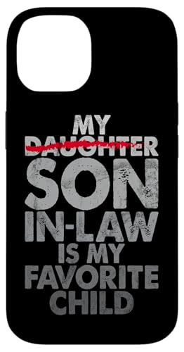 Mein Schwiegersohn ist mein Lieblingskinder, Retro-Humor-Familie Hülle für iPhone 14 Mein Schwiegersohn ist mein Lieblingskinder, Retro-Humor-Familie Hülle für iPhone 14 von Funny Gifts For Son In Law Graphic