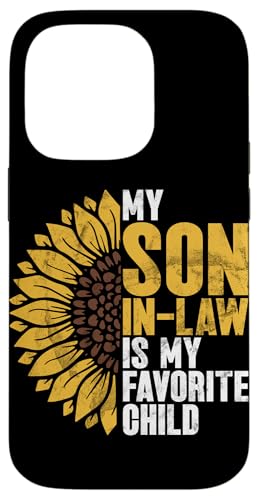 My Son In Law Is My Favorite Child Family Retro Sonnenblume Hülle für iPhone 14 Pro My Son In Law Is My Favorite Child Family Retro Sonnenblume Hülle für iPhone 14 Pro von Funny Gifts For Son In Law Graphic