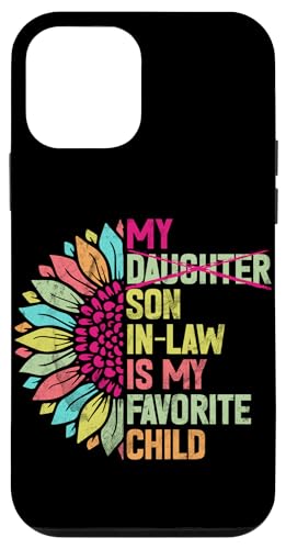 My Son In Law Is My Favorite Child Retro-Sonnenblumen-Humor Hülle für iPhone 12 mini My Son In Law Is My Favorite Child Retro-Sonnenblumen-Humor Hülle für iPhone 12 mini von Funny Gifts For Son In Law Graphic