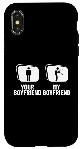 Dein Freund Mein Freund Oboe Freundin Lustiger Oboist Hülle für iPhone X/XS Dein Freund Mein Freund Oboe Freundin Lustiger Oboist Hülle für iPhone X/XS von Funny Gifts for Oboe Players And Oboists