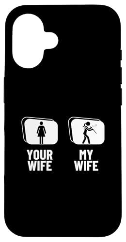 Deine Frau Meine Frau Oboe Ehemann Lustiger Oboist Hülle für iPhone 16 Deine Frau Meine Frau Oboe Ehemann Lustiger Oboist Hülle für iPhone 16 von Funny Gifts for Oboe Players And Oboists