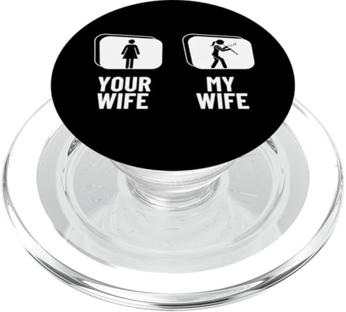 Deine Frau Meine Frau Oboe Ehemann Lustiger Oboist PopSockets PopGrip für MagSafe Deine Frau Meine Frau Oboe Ehemann Lustiger Oboist PopSockets PopGrip für MagSafe von Funny Gifts for Oboe Players And Oboists