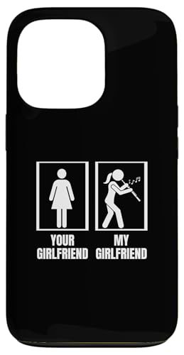 Deine Freundin Meine Freundin Oboe Freund Lustiger Oboist Hülle für iPhone 13 Pro Deine Freundin Meine Freundin Oboe Freund Lustiger Oboist Hülle für iPhone 13 Pro von Funny Gifts for Oboe Players And Oboists