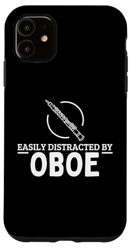 Leicht abgelenkt von Oboe Funny Oboist Hülle für iPhone 11 Leicht abgelenkt von Oboe Funny Oboist Hülle für iPhone 11 von Funny Gifts for Oboe Players And Oboists