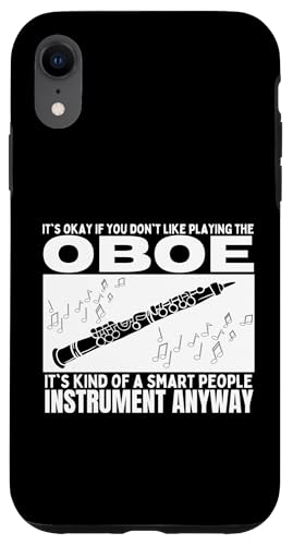 Oboe Is For Smart People Lustiger Oboist Hülle für iPhone XR Oboe Is For Smart People Lustiger Oboist Hülle für iPhone XR von Funny Gifts for Oboe Players And Oboists